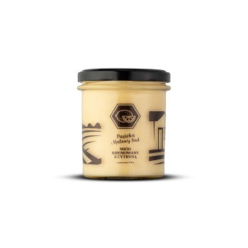 Miód kremowy z cytryną 430g