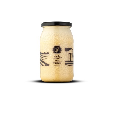 Miód kremowy z imbirem 1200g