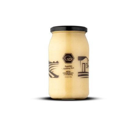 Miód kremowy z cytryną 1200g