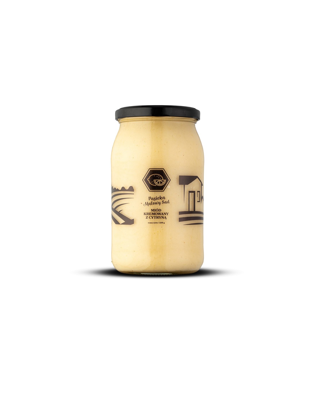 Miód kremowy z cytryną 1200g