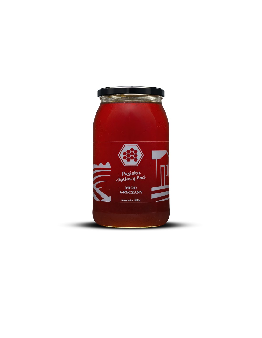 Miód gryczany 1200 g