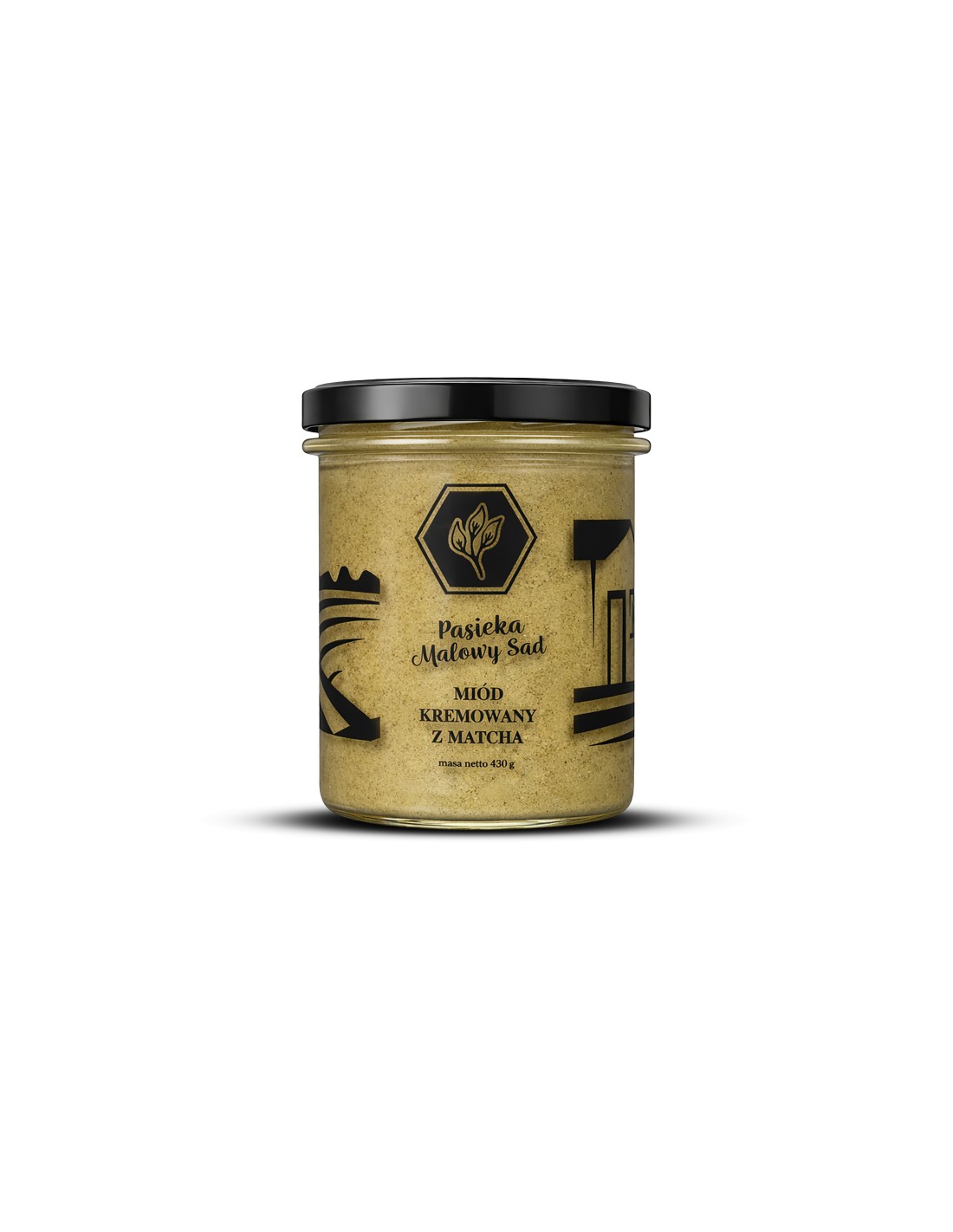 Miód kremowany z matcha 430 g