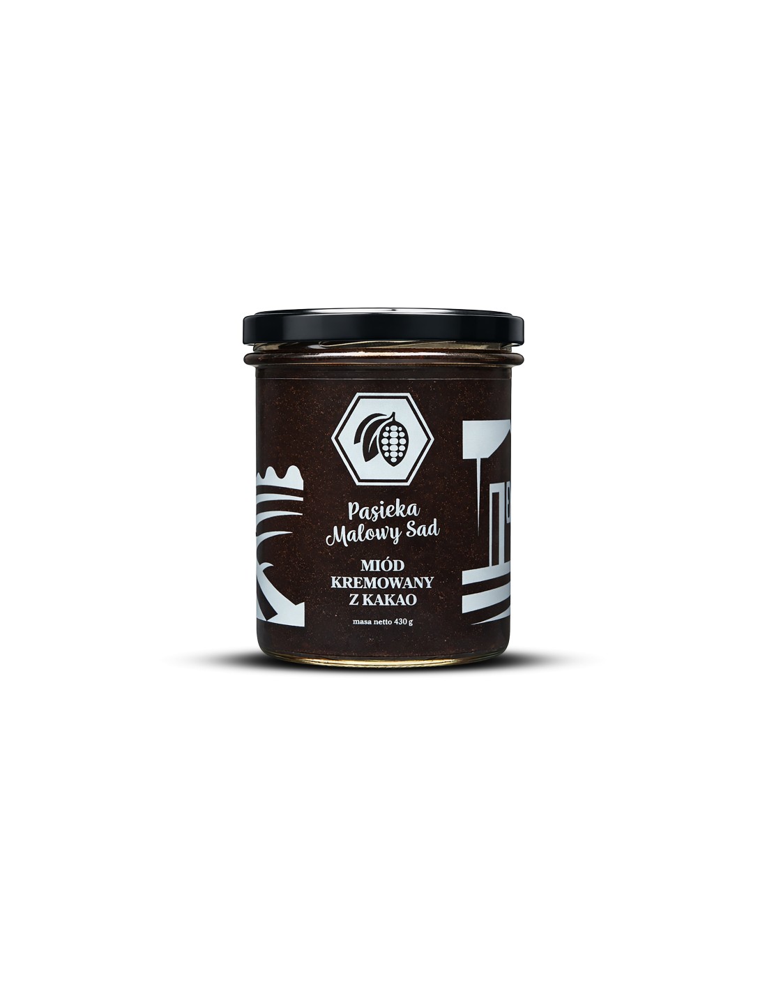 Miód kremowany z kakao 430 g